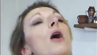 French Mature Deep Anal And Facial