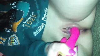 Hot Teen Squirting Quick Before Sister Comes Home!