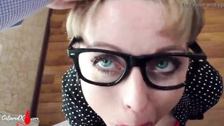 Milf Pov Blowjob Big Dick Boss And Facial - Horny Secretary