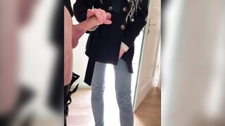 Hidden Cam Caught By My Neighbor Jerking Me Off