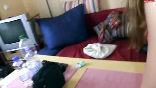 Amateur Doggy Style Fuck With Dripping Creampie