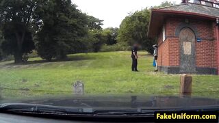 Amateur Uk Broad Fucked By Dodgy Cop Outdoors