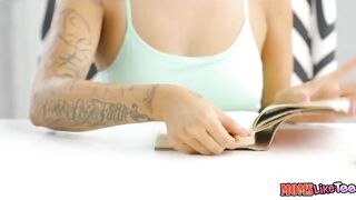 Blonde Mom And Teen Make Each Other Wet