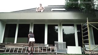 70 Year Old Grandpa Fucks 18 Year Old Girl Moans And Excited