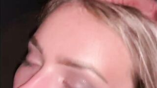 Blonde College Teen Sucks 9 Inch Bbc For Big Facial Sc: @sirstar6 S