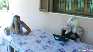 German Milf Step-sister Fucks His Bf And She Must Watch It