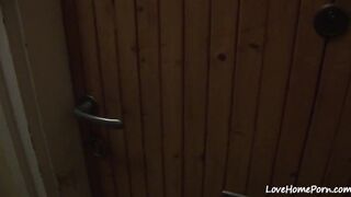 Sexy Pregnant Blonde Chick Is Filmed While Pleasuring.mp4