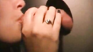 Glory Hole Cuckold Kiss