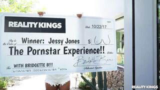 Jessy Wins The Pornstar Xperience Raffle W Bridgette B!