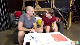 Yngr - Teen Nataly Porkman Doing Her First Porn Shoot