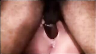 Black Guy Finishes The Job As Her Toes Curl