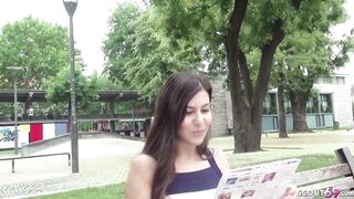 German Scout - Cute Teen Anya Seduce To Fuck At Street Cast