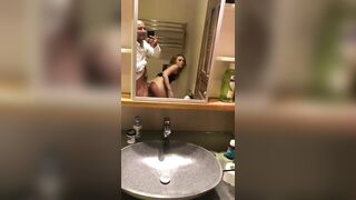 I Suck My Bf In The Toilet Before He Fucked My Asshole , Sooo Good !!!!