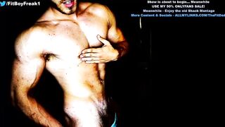 Screenshot from thefitdad's live webcam sex show video