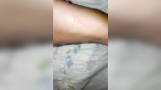 My Black Friend And I Cum On My Wifes Sleeping Feet