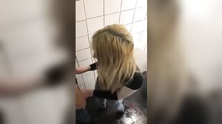 Hot Lesbians Club Bathroom