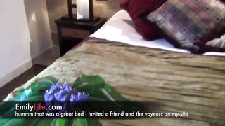 Threesome With Amateur Milf And Housewife Emily