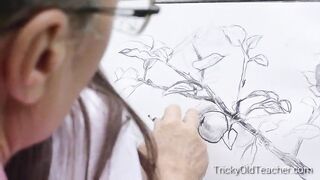 Tricky Old Teacher - Innocent Teen Student Fucks Her Perverted At Teacher