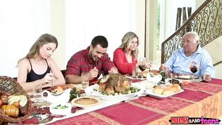 Moms Bang Teen - Naughty Family Thanksgiving