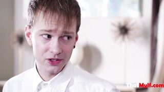 Blonde Horny Mom Fucks Son's Teacher- Kennedy Kressler