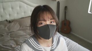 Fuck A Horny Chinese School Girl Wearing A Uniform After Interviewing