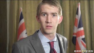 Uk Prime Minster Blackmailed Into Fucking Big-tit Slut Emma Butt