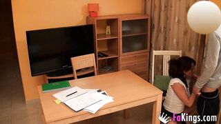 I'm An English Teacher And I Fuck My Virgin Student Out Of Pity