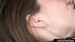 Cute Lovely Lesbos Have Fun On Camera Vid-12