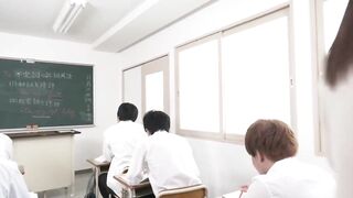 Chisato Shoda, A Married Woman Teacher Who Gets 10 Times Wet In A Climax Class Where She Can Not Make A Voice