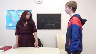 Miss Anderson Teaches Johnny A Lesson