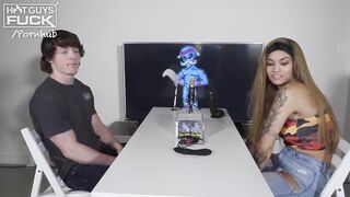 Ivy With The Perfect Body Gives Buff White Guy The Ride Of His Life!