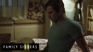 Family Sinners - Two Naughty Step Siblings Kenzie Reeves And Nathan Bronson Cum Together