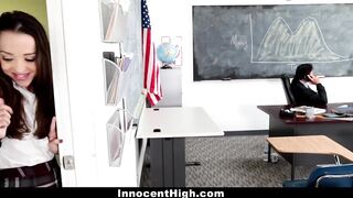 Innocenthigh - School Girl (nikki Next) Desperate For Teacher's Cock