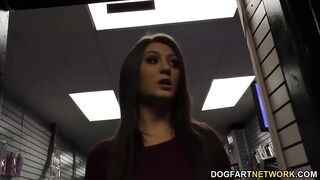 Jojo Kiss Sucks Bbcs Before Getting Fucked At Gloryhole