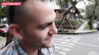 Mamacitaz - #morella Mazo - Colombian Ebony Gets Picked Up And Fucked By Stranger