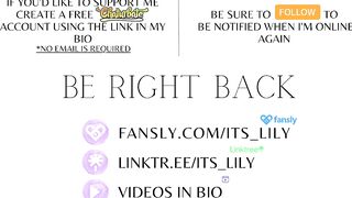 Its_lily porn sex chat - (01/04/2023)