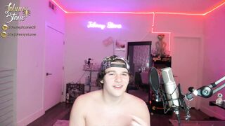 Screenshot from thejohnnystone's live webcam sex show video
