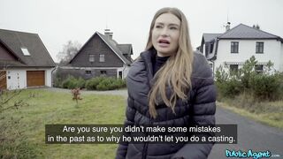 First-Timer stunner does a point of view rail for currency