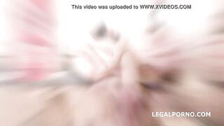 Belle Claire Quad Assfucking Intrusion - Thats Four Dicks In The Bum - No Words.