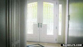 Badmilfs - Dark-hued Cougar Fucks Stepson In Law