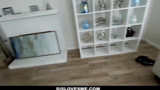 Sislovesme - Molten Stepsis Fucks And Accidentally Stings Stepbros Penis