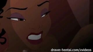 Disney Queen Hentai - Tiana Meets Charlotte