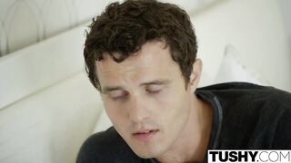 Tushy - Fat Ass Teenager Abella Danger Booty Fucked To Pay Bf Debt