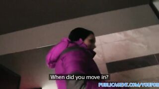 Publicagent Sylva My Fresh Neighbour Accepts Currency For Romp