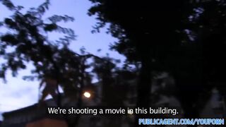 Publicagent Elastic Bootie Brown-haired Takes Strangers Anaconda In Her Pussy