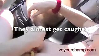 Wifey Masturbates Off Nude Beach Spycam While Conversing With Hubby!