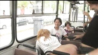 Scorching Public Orgy Episode On The Bus!