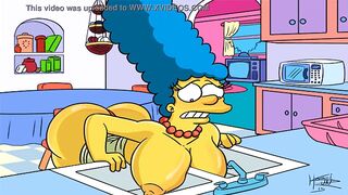 The Simpsons Hentai - Marge Sexy (gif)