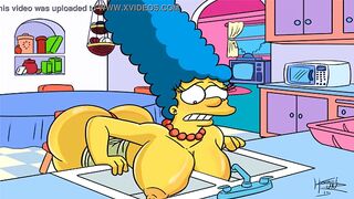 The Simpsons Hentai - Marge Sexy (gif)