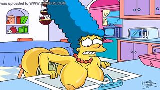 The Simpsons Hentai - Marge Sexy (gif)